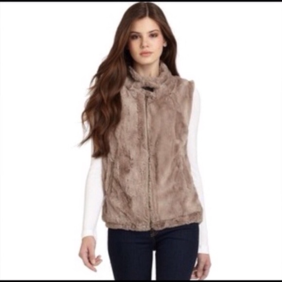 Anthropologie Faux Fur Vest - Picture 2 of 5